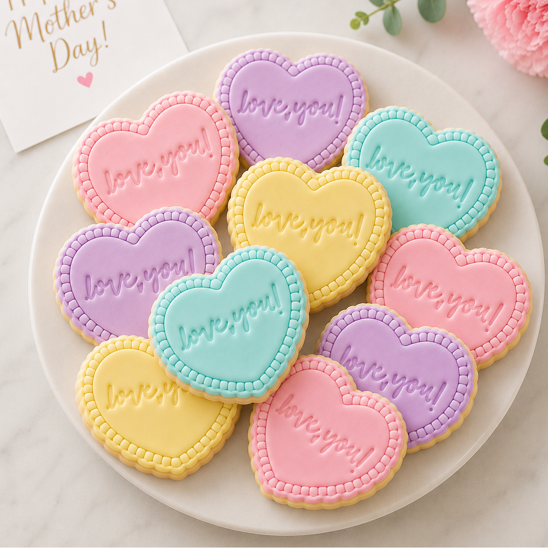 "Frilly Heart" - Cookie Cutter & Stamp