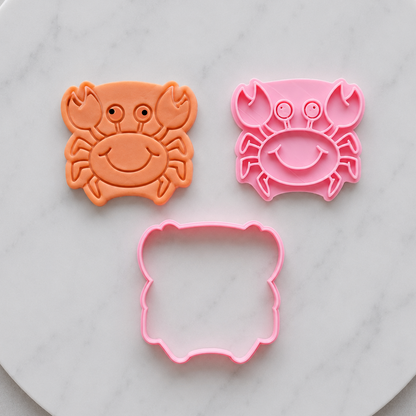 "Crab" - Cookie Cutter & Stamp