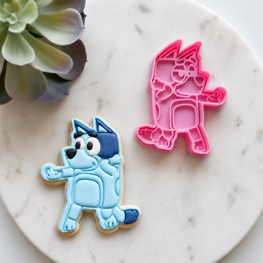 "Bluey Dad" - Cookie Cutter & Stamp