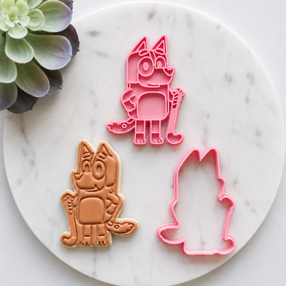 "Chilli Bluey's Mum" - Cookie Cutter & Stamp