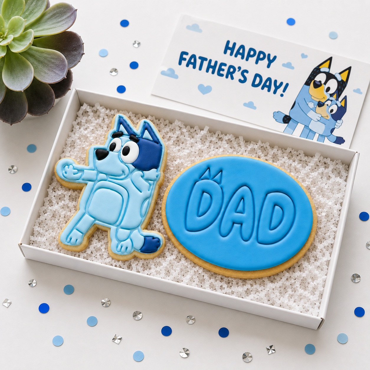 "DAD Bluey Font" - Cookie Cutter & Stamp
