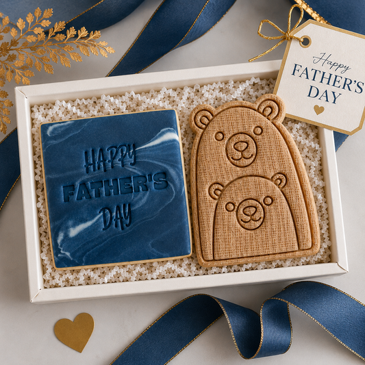 "Daddy Bear" cutter and stamp