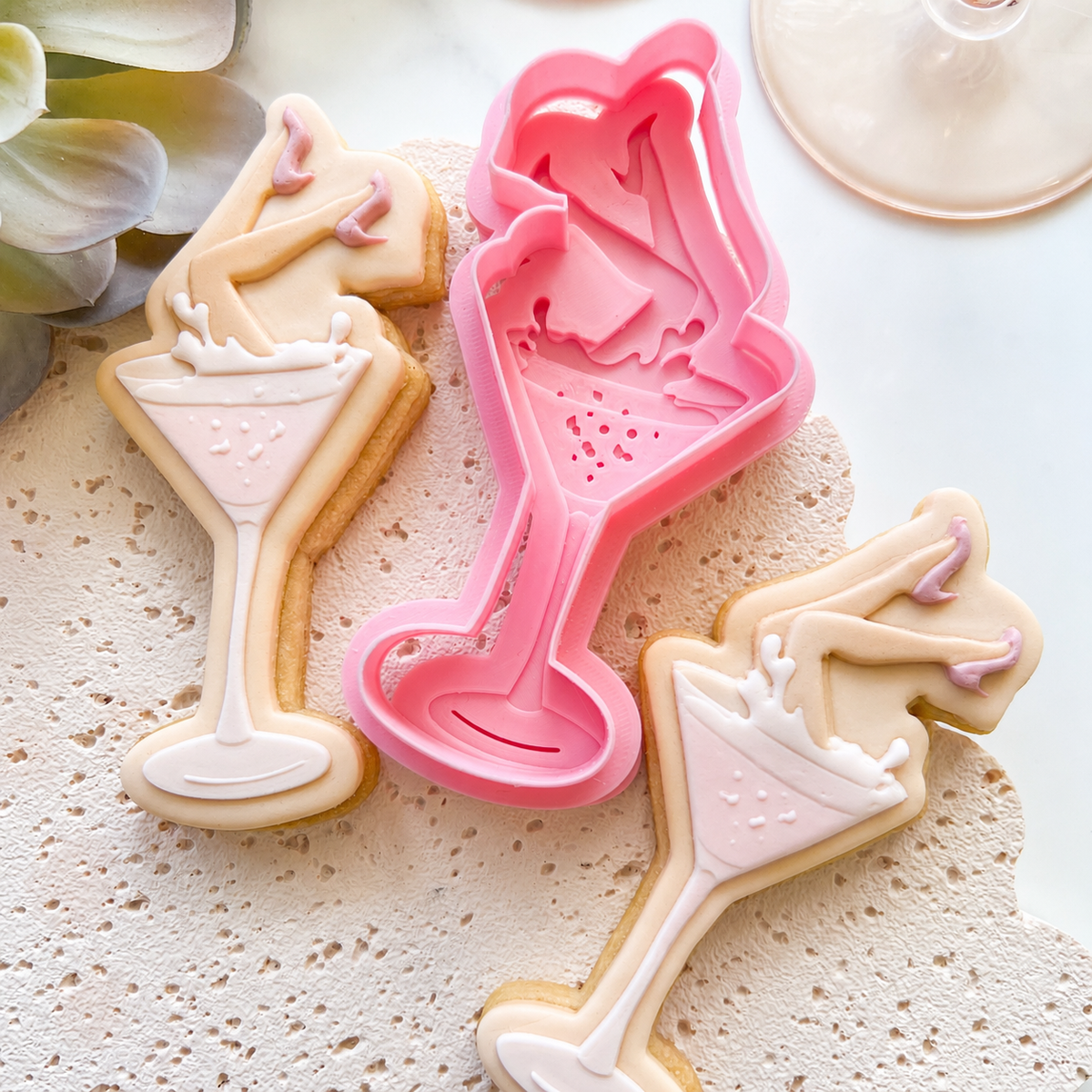 "Heels Up" Cutter and Stamp Set
