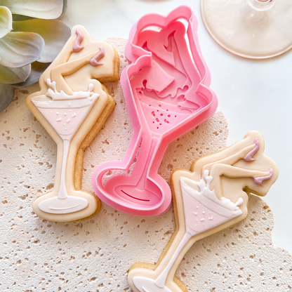 "Heels Up" Cutter and Stamp Set