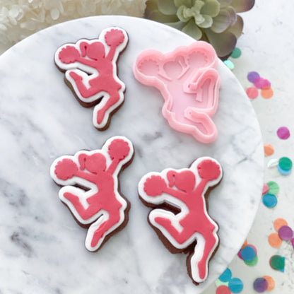 "Cheerleader" - Cutter & Stamp Set