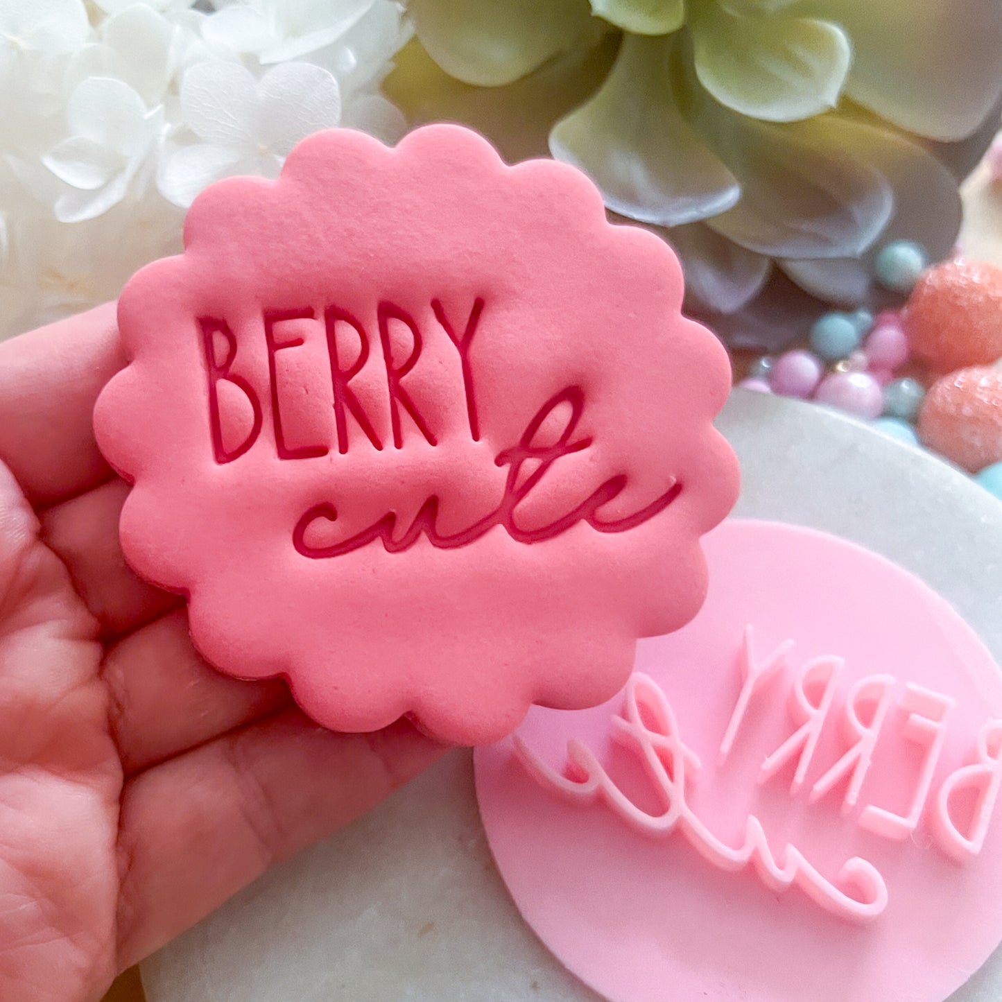 Berry Cute Fondant Stamp