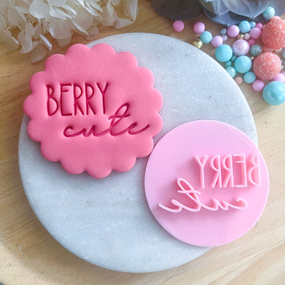Berry Cute Fondant Stamp
