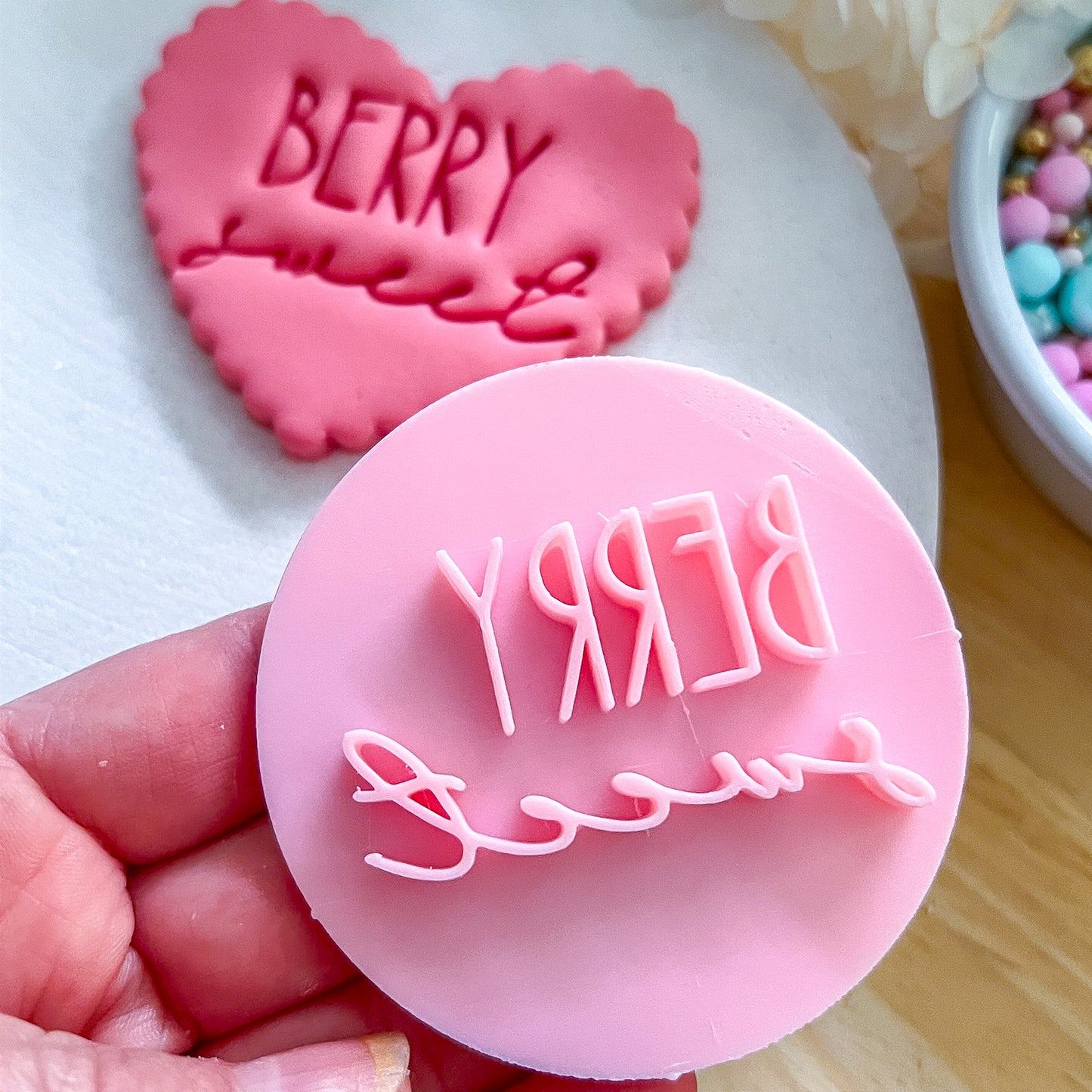 Berry Sweet Fondant Stamp