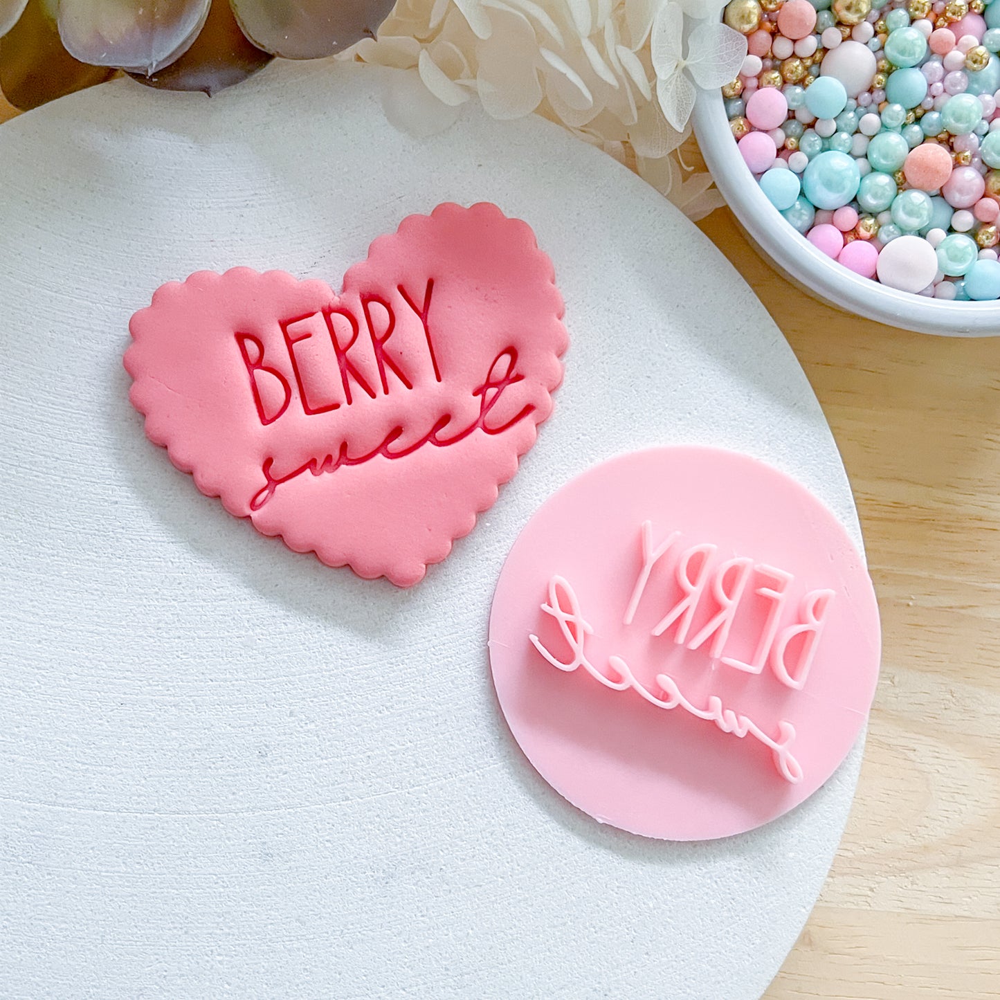 Berry Sweet Fondant Stamp