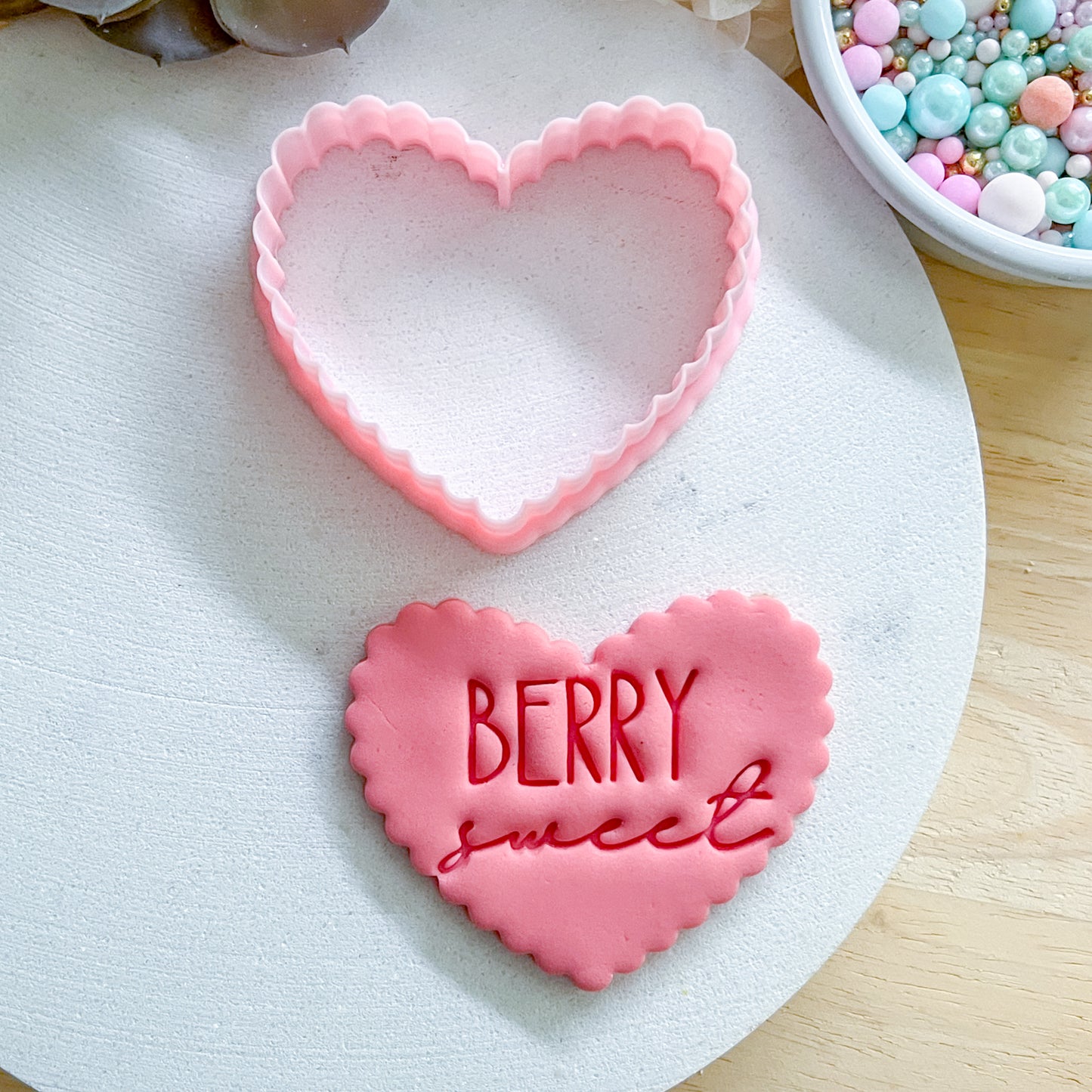 Berry Sweet Fondant Stamp