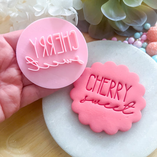Cherry Sweet Fondant Stamp