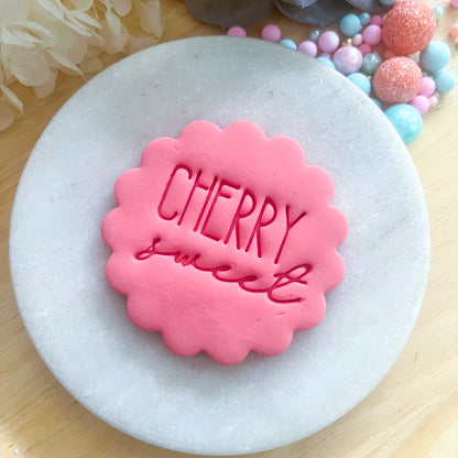 Cherry Sweet Fondant Stamp