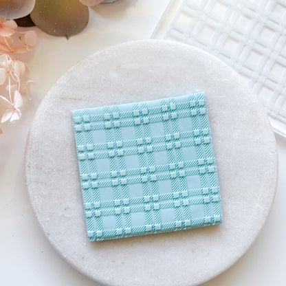 Plaid Texture Plate