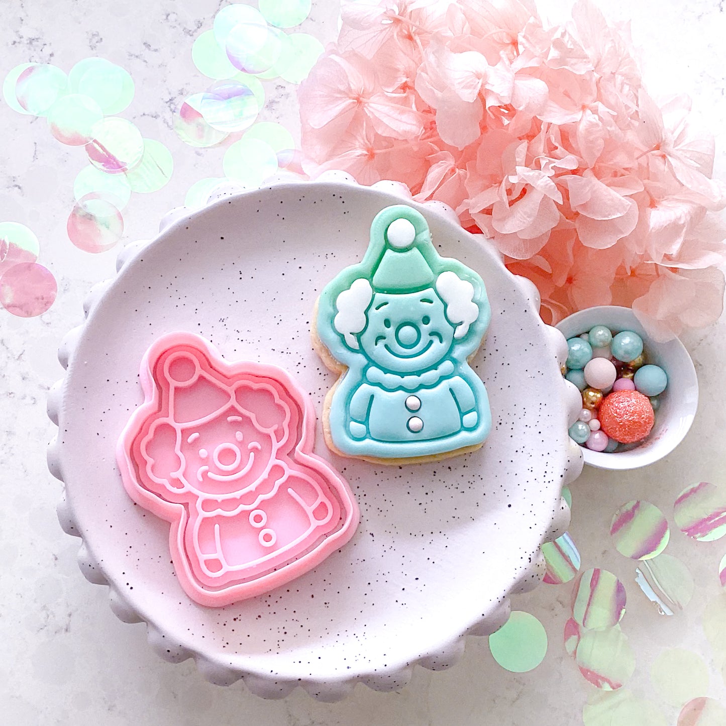 "Circus Clown" - Cookie Cutter & Stamp