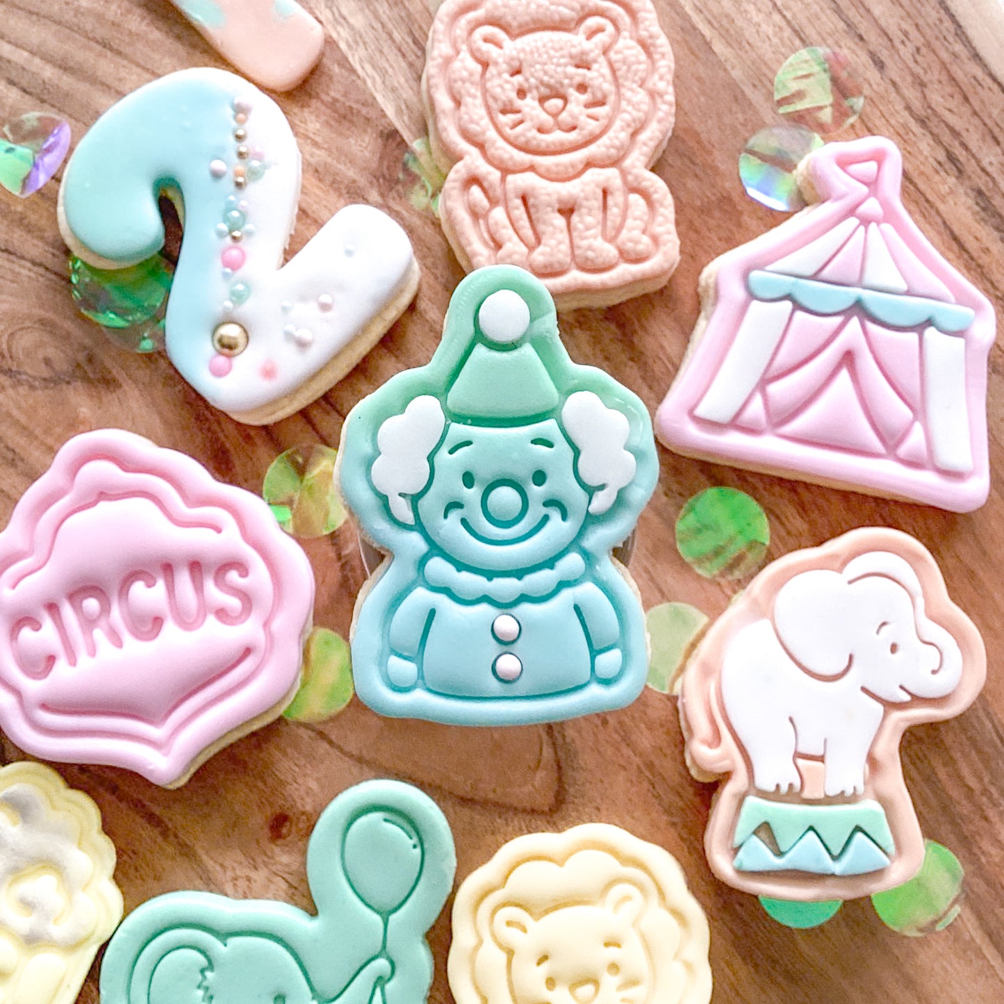 "Circus Clown" - Cookie Cutter & Stamp