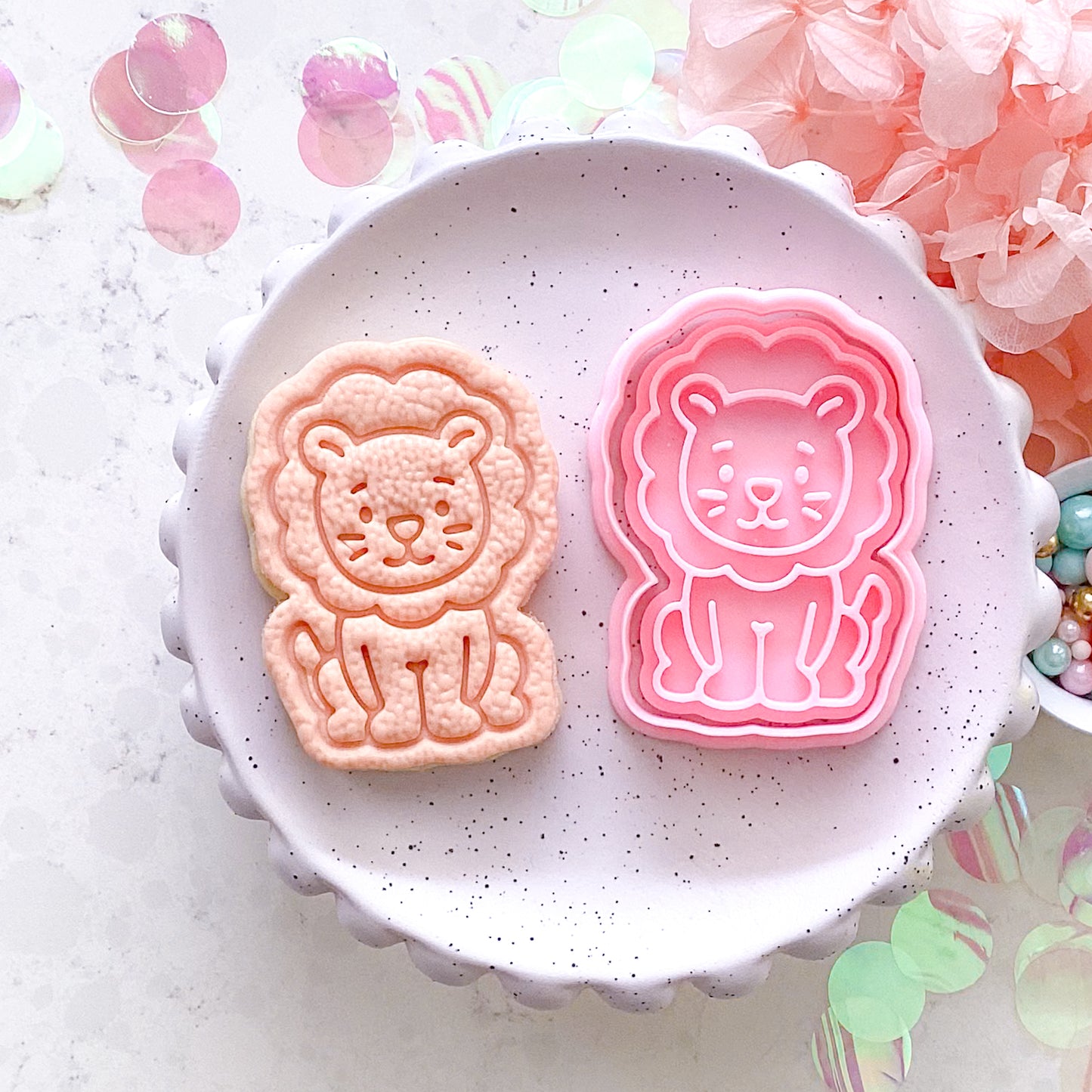 "Circus Lion" - Cookie Cutter & Stamp