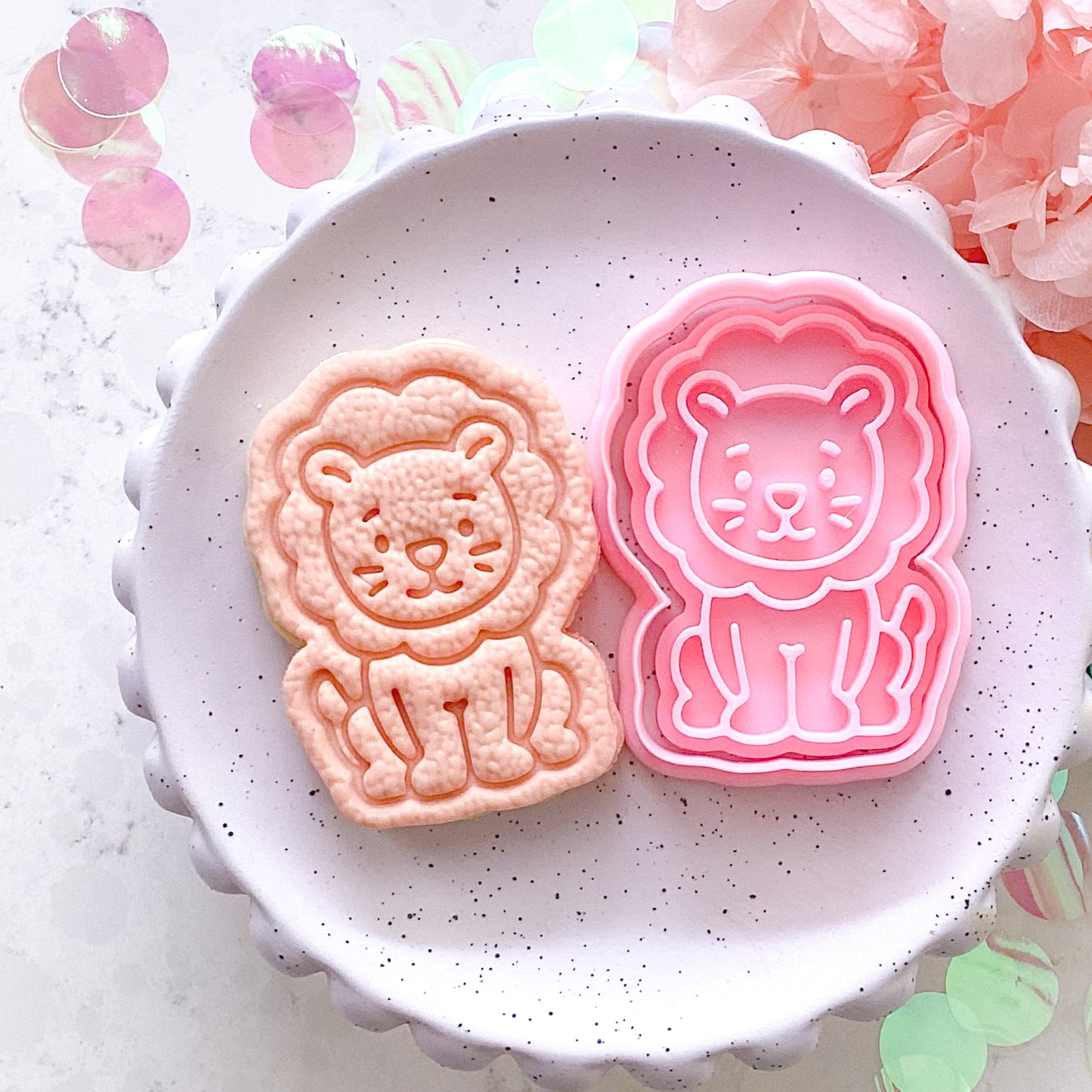 "Circus Lion" - Cookie Cutter & Stamp