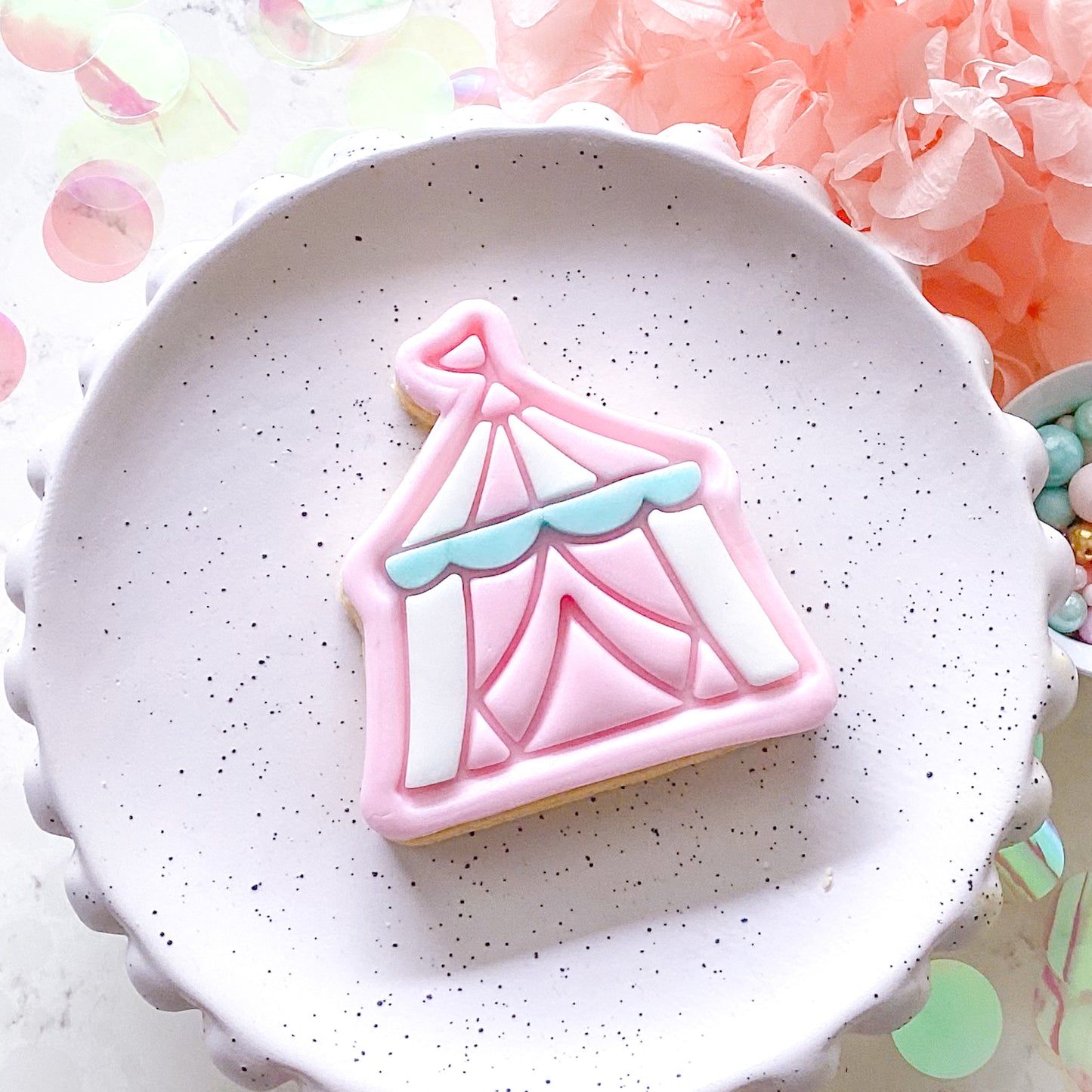 "Circus Tent" - Cookie Cutter & Stamp