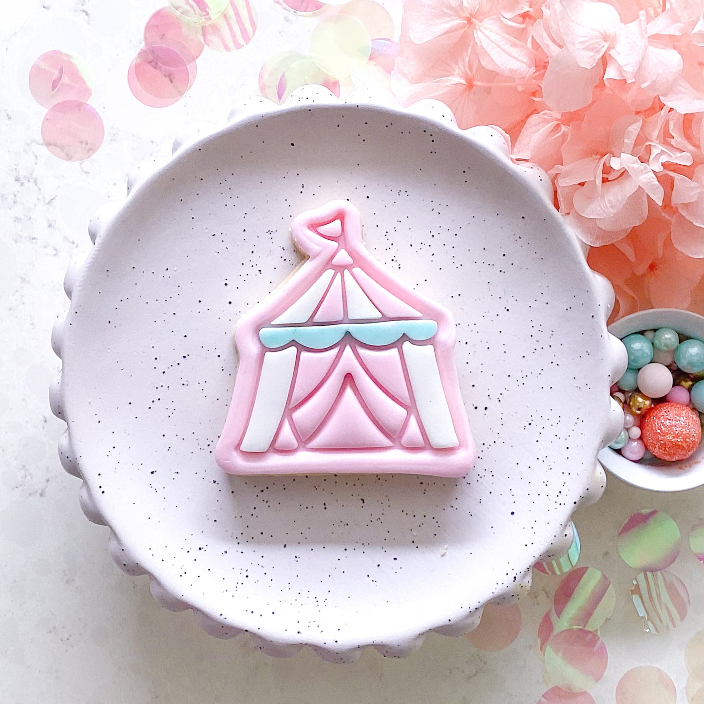 "Circus Tent" - Cookie Cutter & Stamp