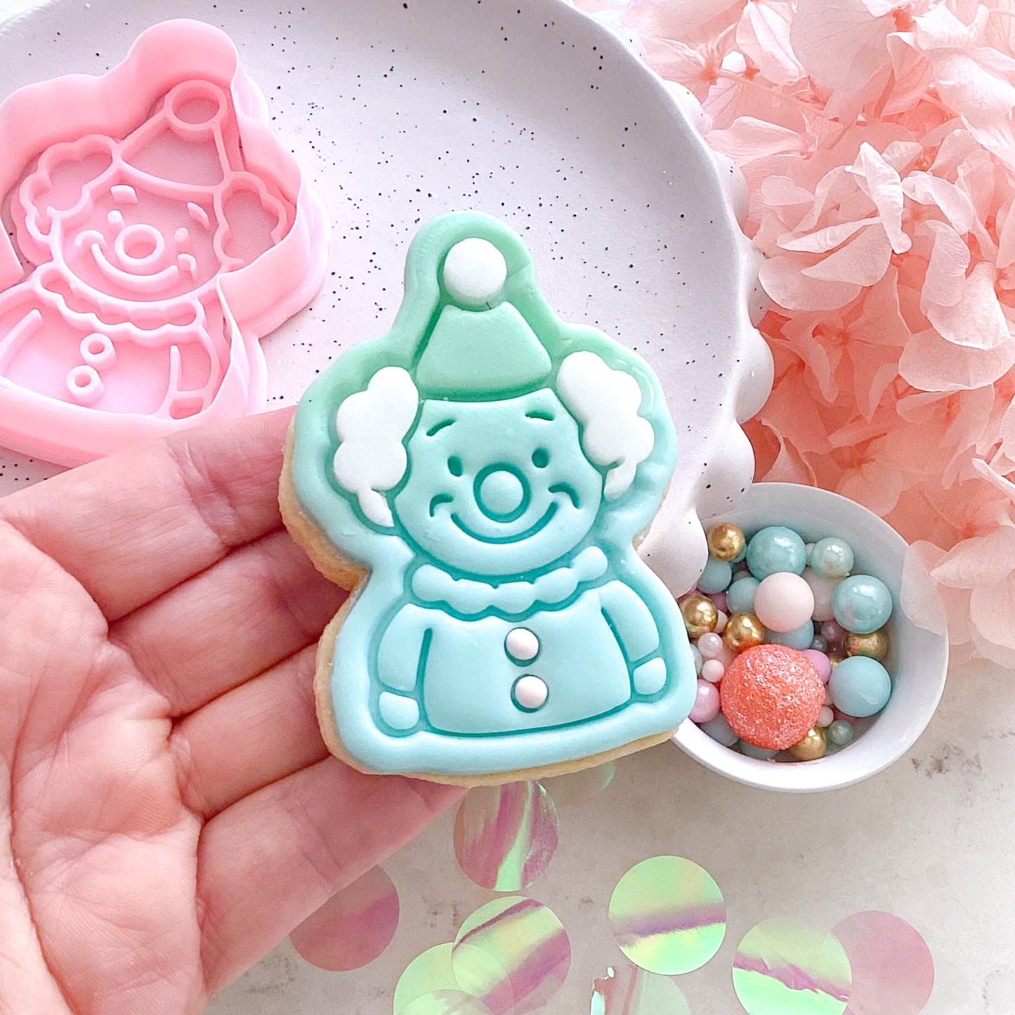 "Circus Clown" - Cookie Cutter & Stamp