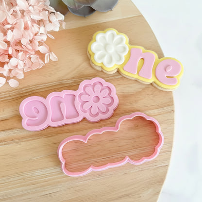 "Daisy One" - Cookie Cutter & Stamp