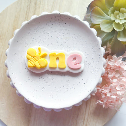 "Groovy One Blank" - Cookie Cutter & Stamp