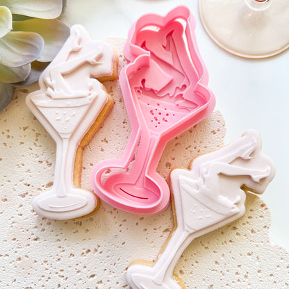 "Heels Up" Cutter and Stamp Set