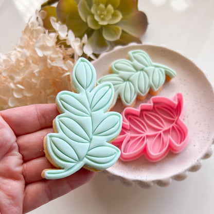 "Leaf #2" - Cookie Cutter & Stamp