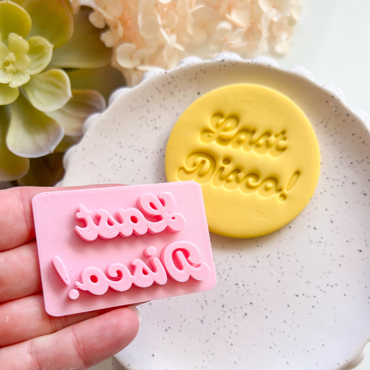 Last Disco - Fondant Stamp