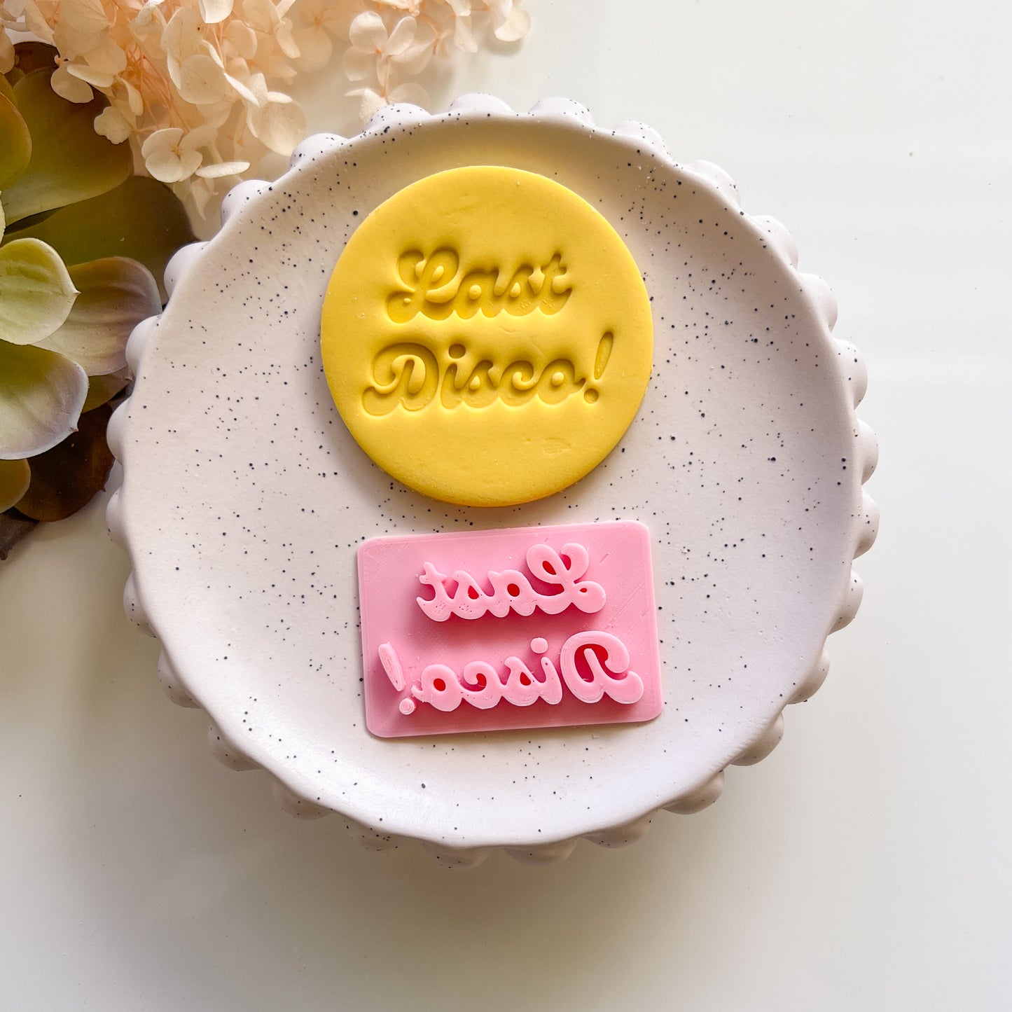 Last Disco - Fondant Stamp
