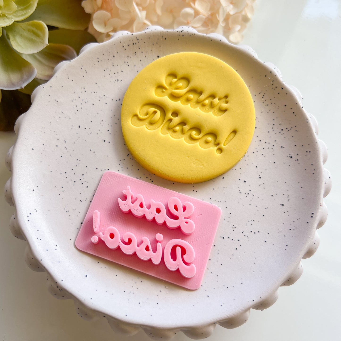 Last Disco - Fondant Stamp