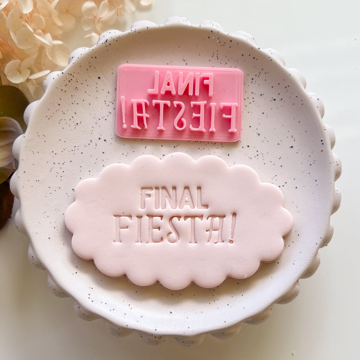Final Fiesta - Fondant Stamp
