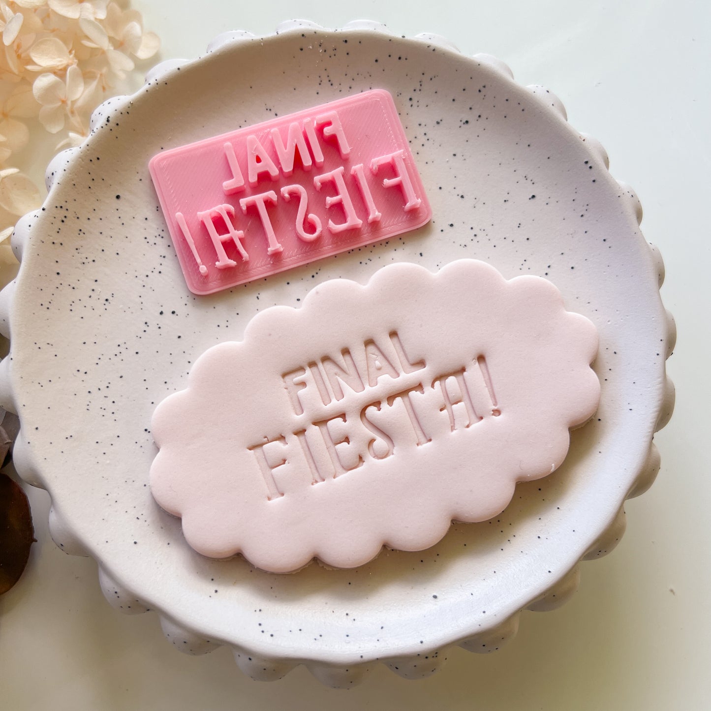 Final Fiesta - Fondant Stamp