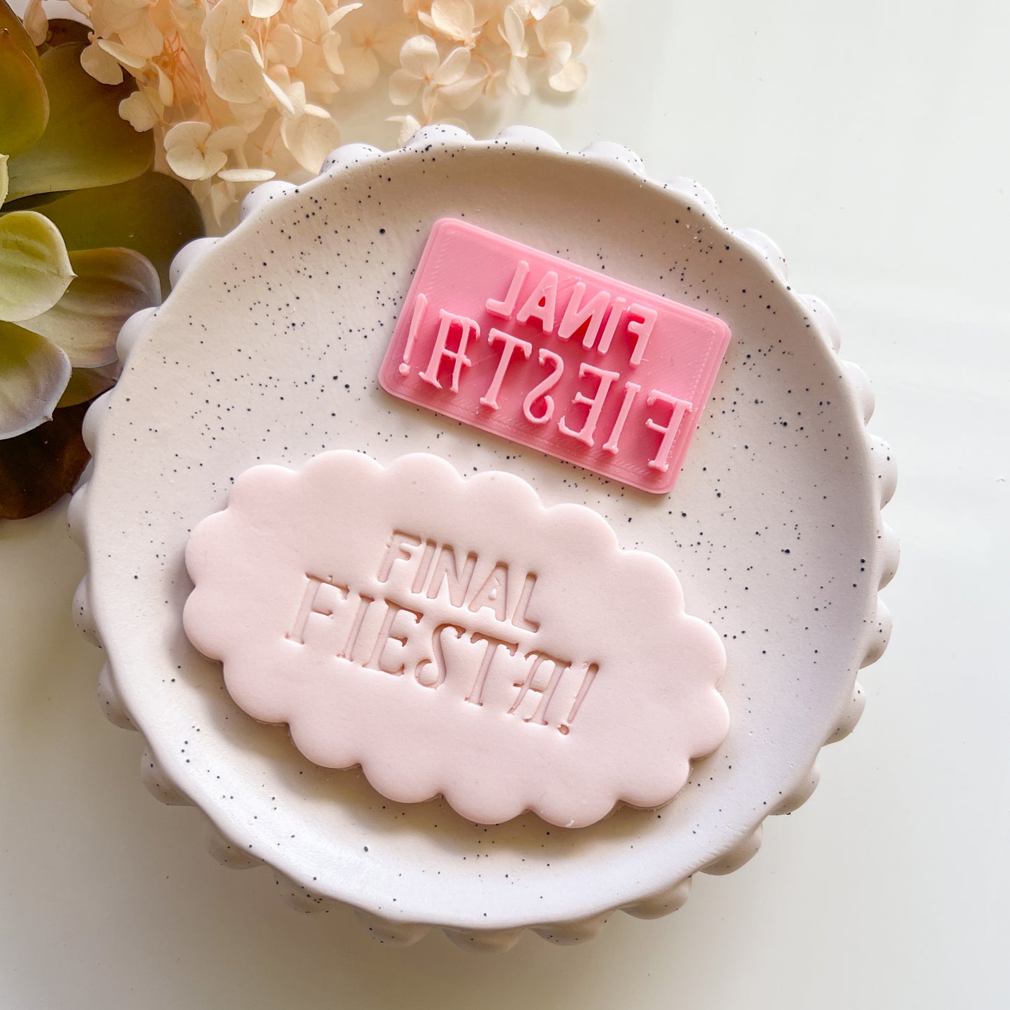 Final Fiesta - Fondant Stamp