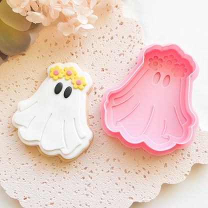 "Daisy Ghost" - Cookie Cutter & Stamp