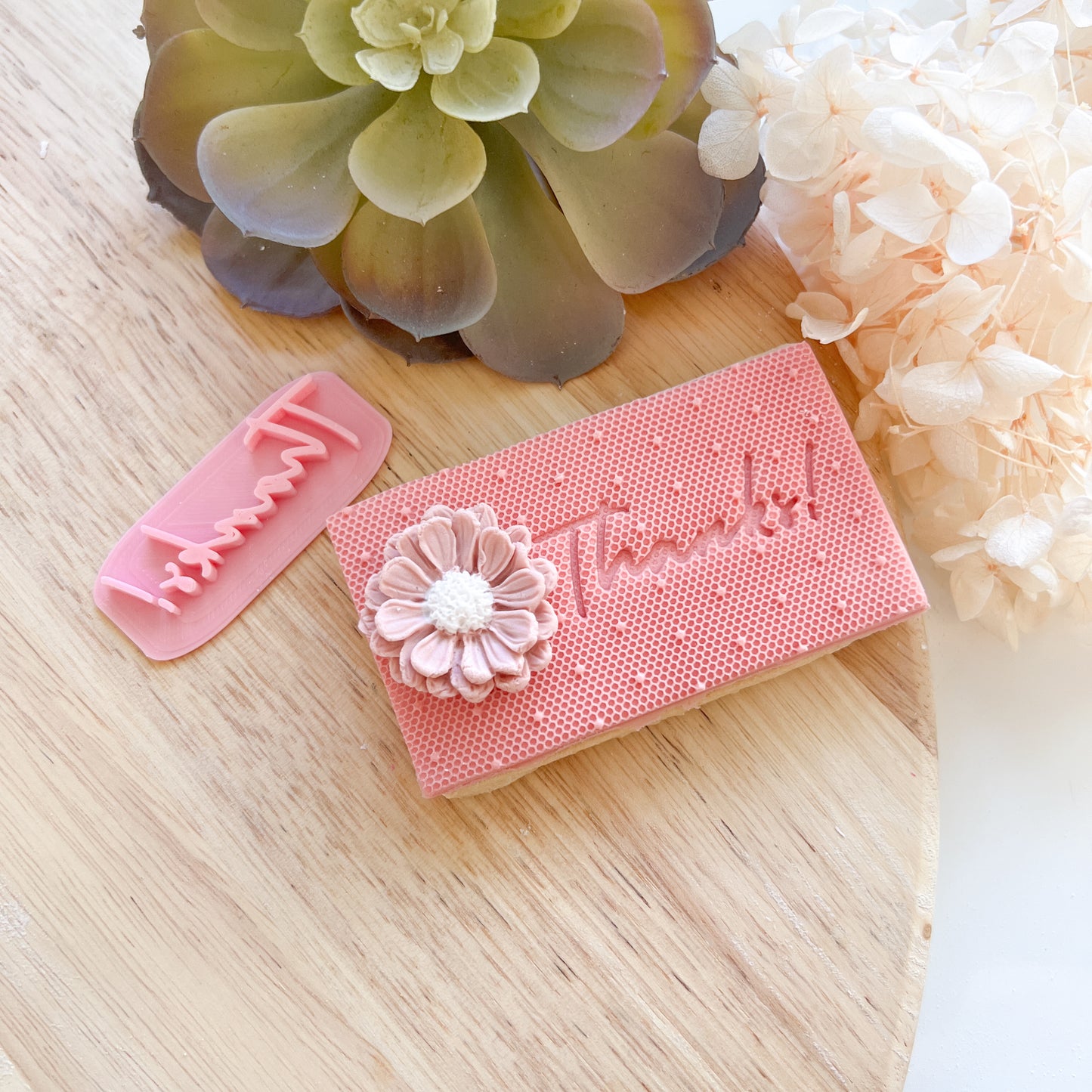 Thanks! - Fondant Stamp