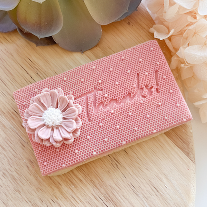 Thanks! - Fondant Stamp