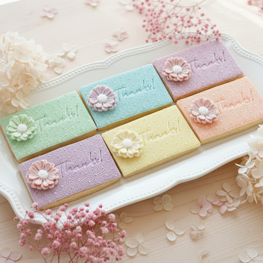 Thanks! - Fondant Stamp