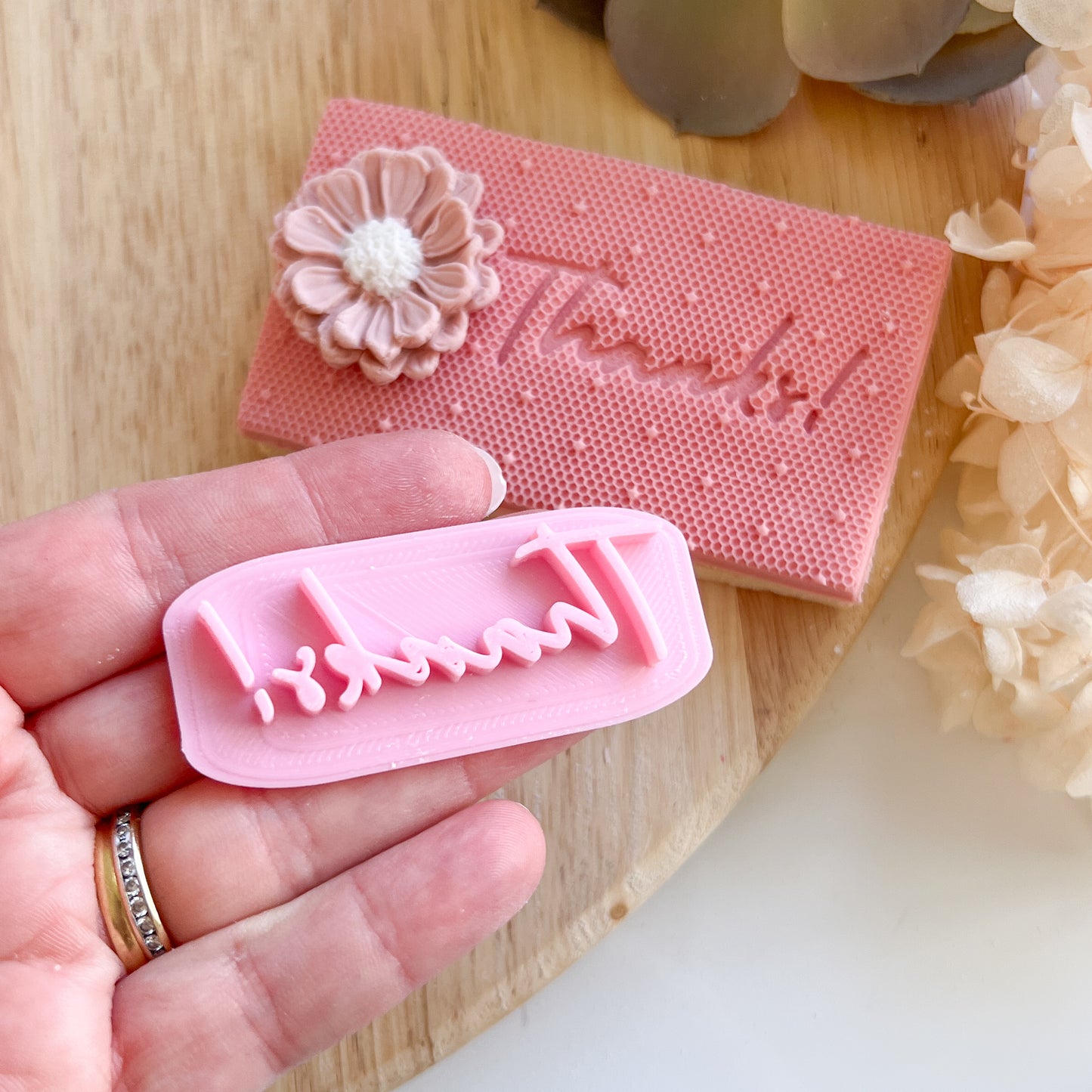 Thanks! - Fondant Stamp