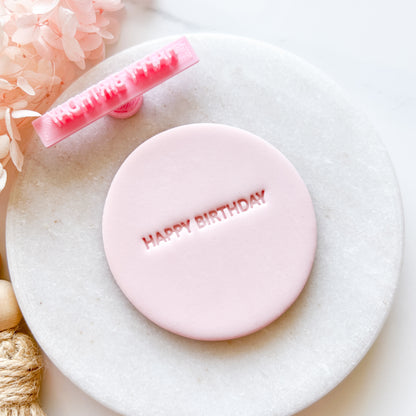 Happy Birthday - Phrase Stamp