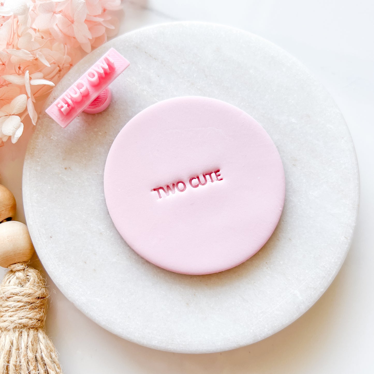 Two Cute - Phrase Stamp