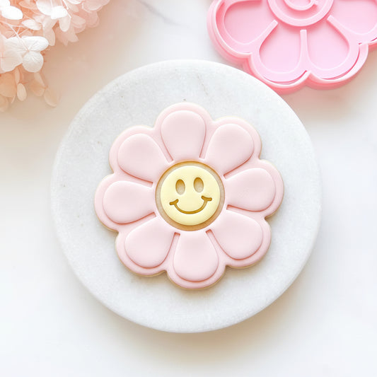 "Smiley Daisy" - Cookie Cutter & Stamp