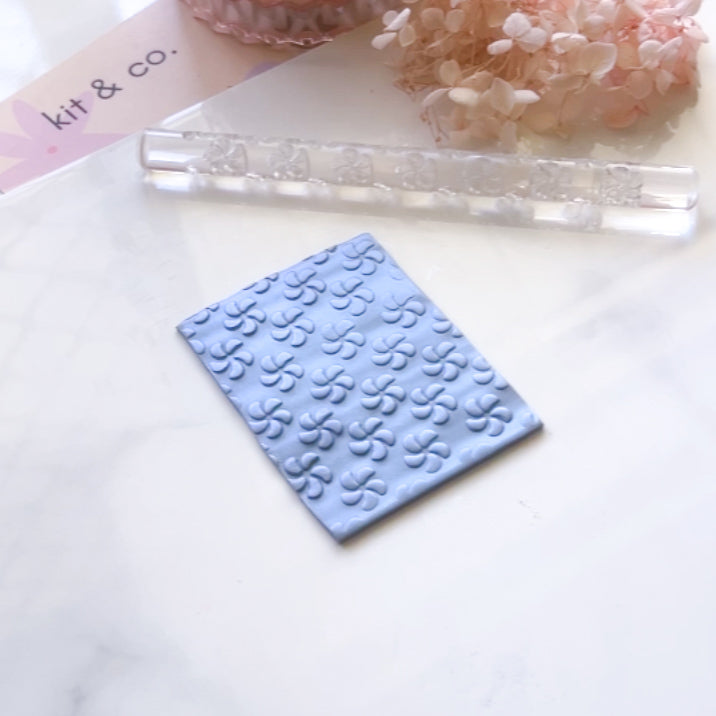 “Blossom" - Acrylic Texture Roller