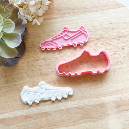 "Footy Boots" - Cookie Cutter & Stamp