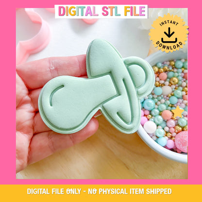 "Dummy”- Cookie Cutter & Stamp