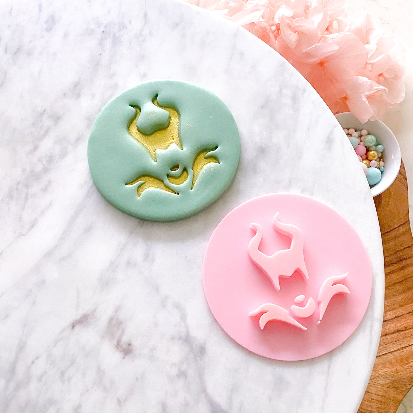 Malificent Fondant Stamp