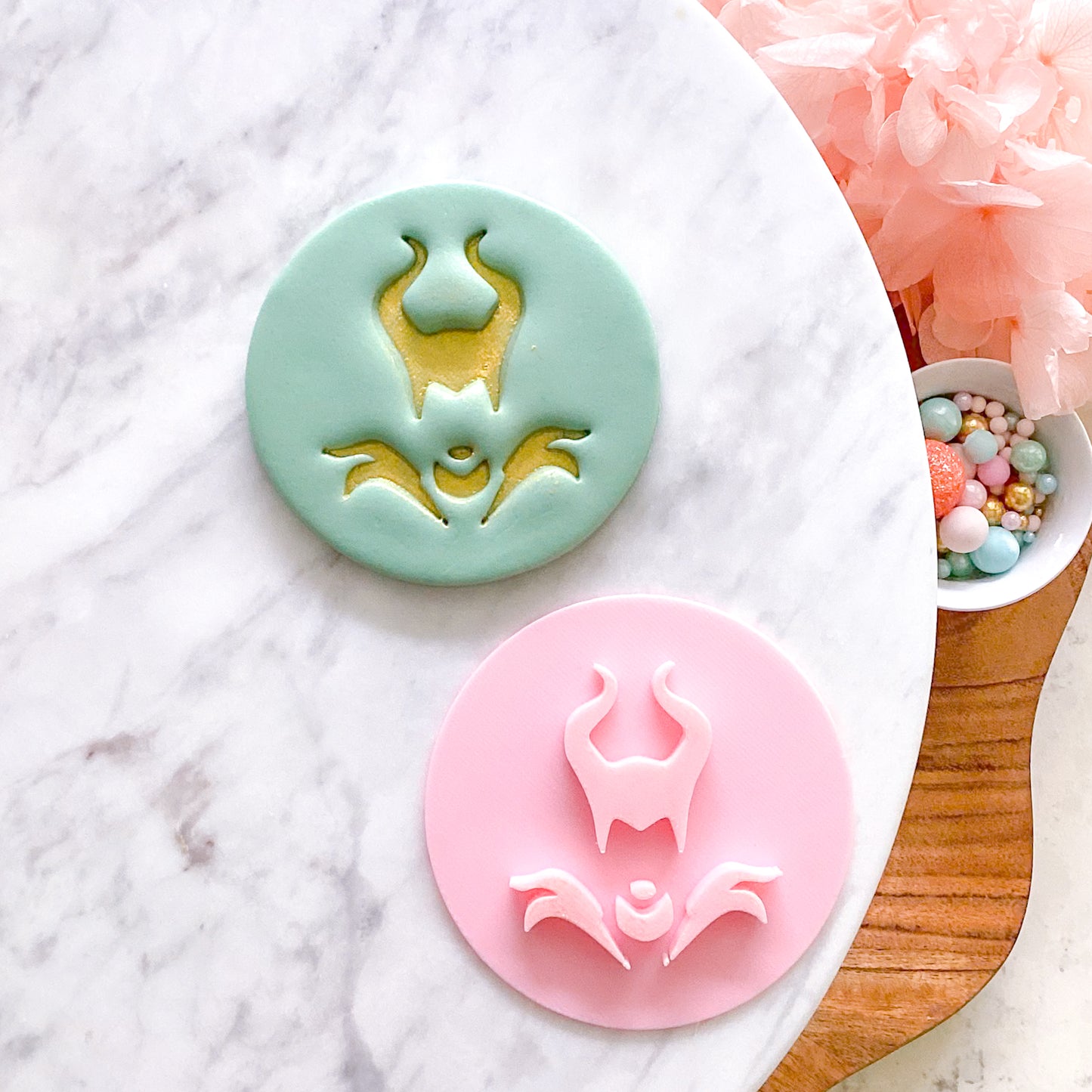 Malificent Fondant Stamp