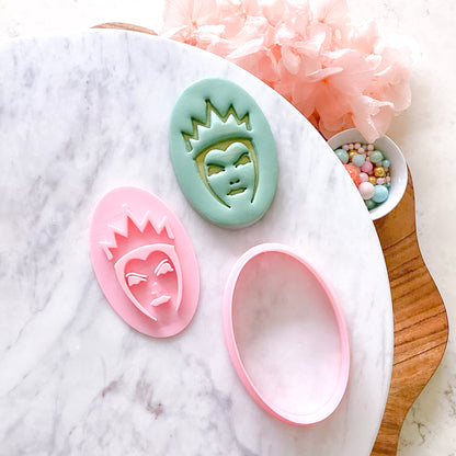 "Mirror, Mirror" Cookie Cutter & Stamp