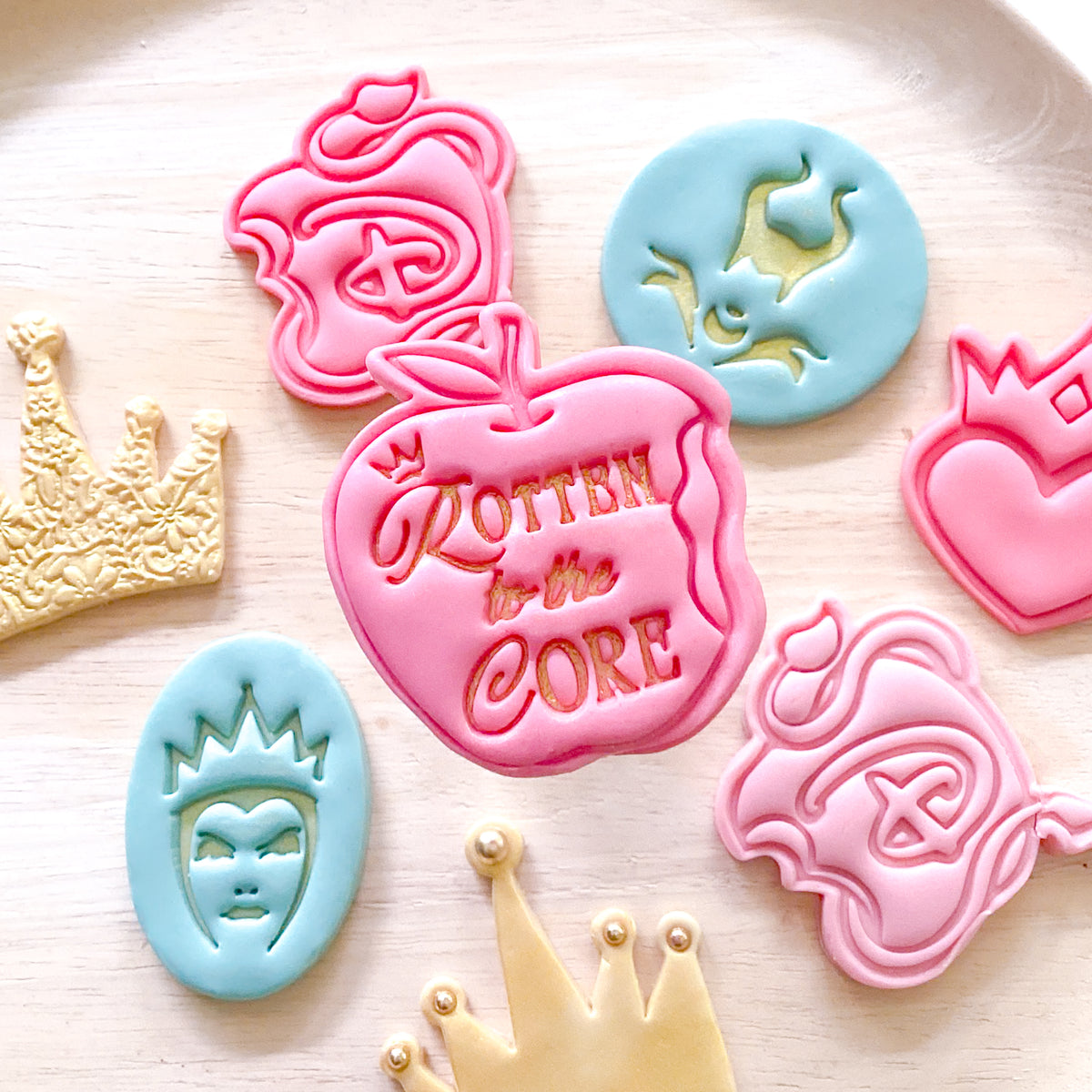 "Rotten to the Core" Cookie Cutter & Stamp