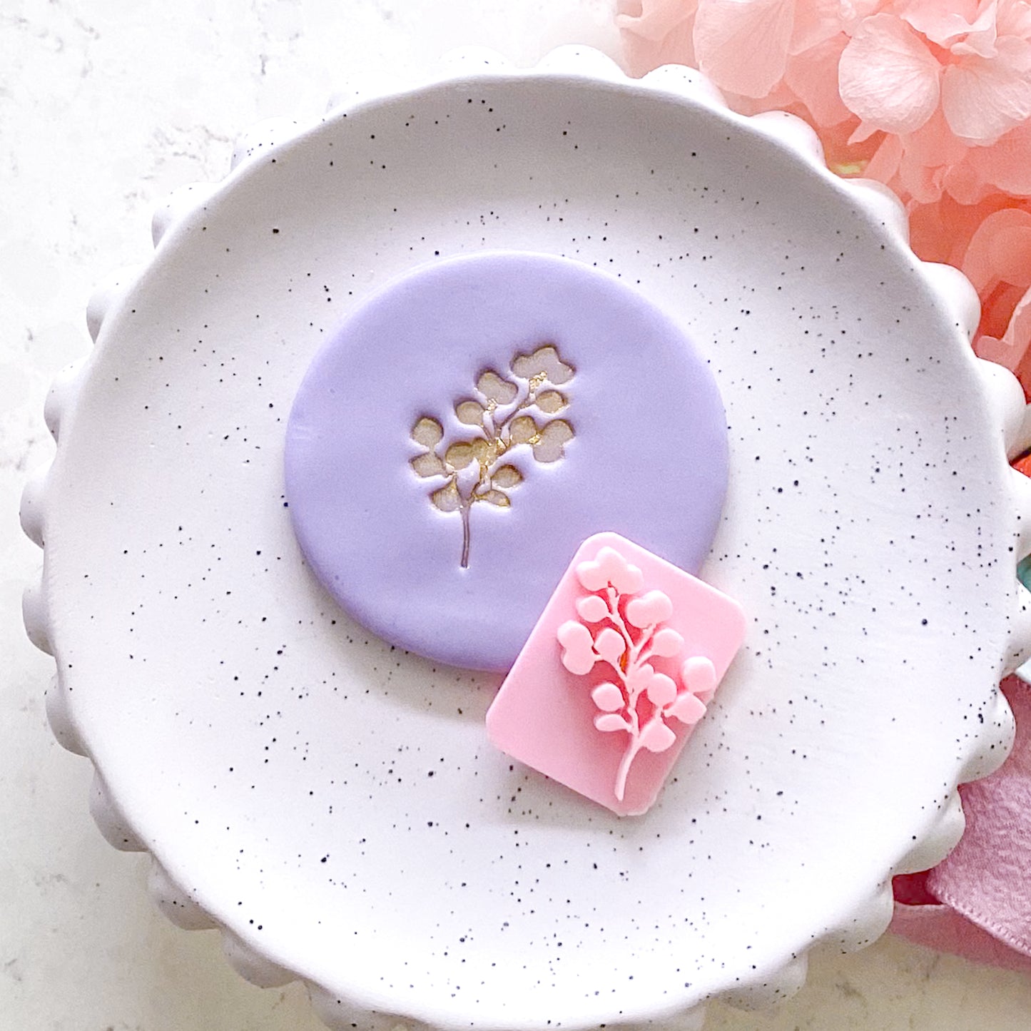 Dollar Leaf - Fondant Stamp